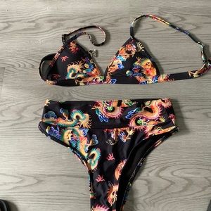 Shein: two piece bathing suit